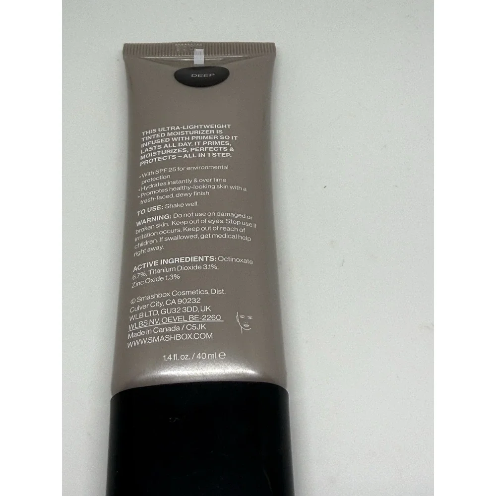Smashbox Halo Healthy Glow All In 1 Tinted Moisturizer Deep 40mL & 2 Primers 5mL